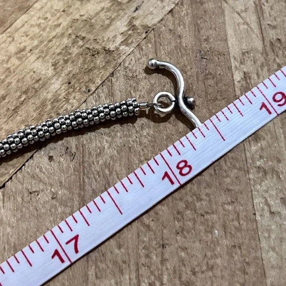 Handcrafted HEAVY SOLID Sterling Silver Moon Stars celestial Necklace Bracelet - Picture 10 of 11